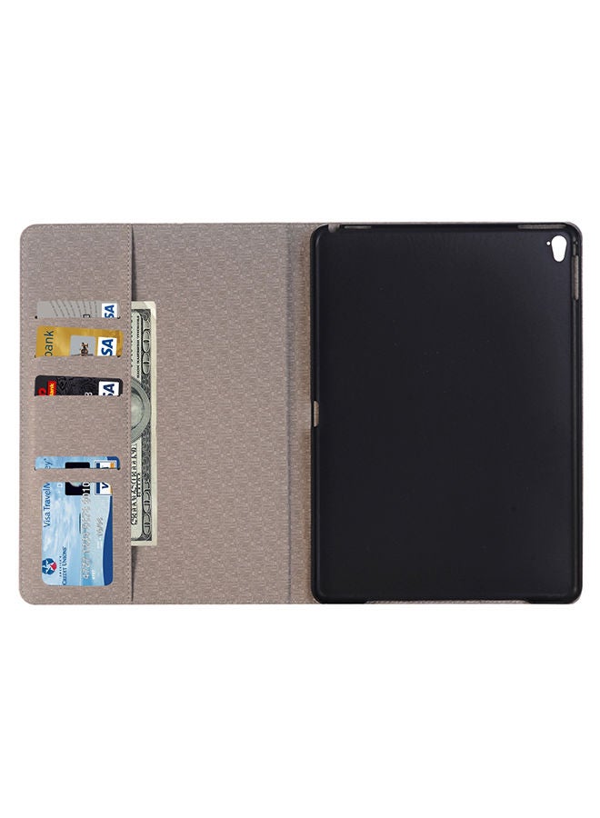 NIBEMINENT Crocodile Texture Horizontal Flip Leather For Apple iPad10.2 inchCover iPadPro 9.7 inch Black - Image 3