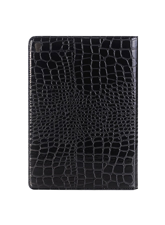 NIBEMINENT Crocodile Texture Horizontal Flip Leather For Apple iPad10.2 inchCover iPadPro 9.7 inch Black - Image 2
