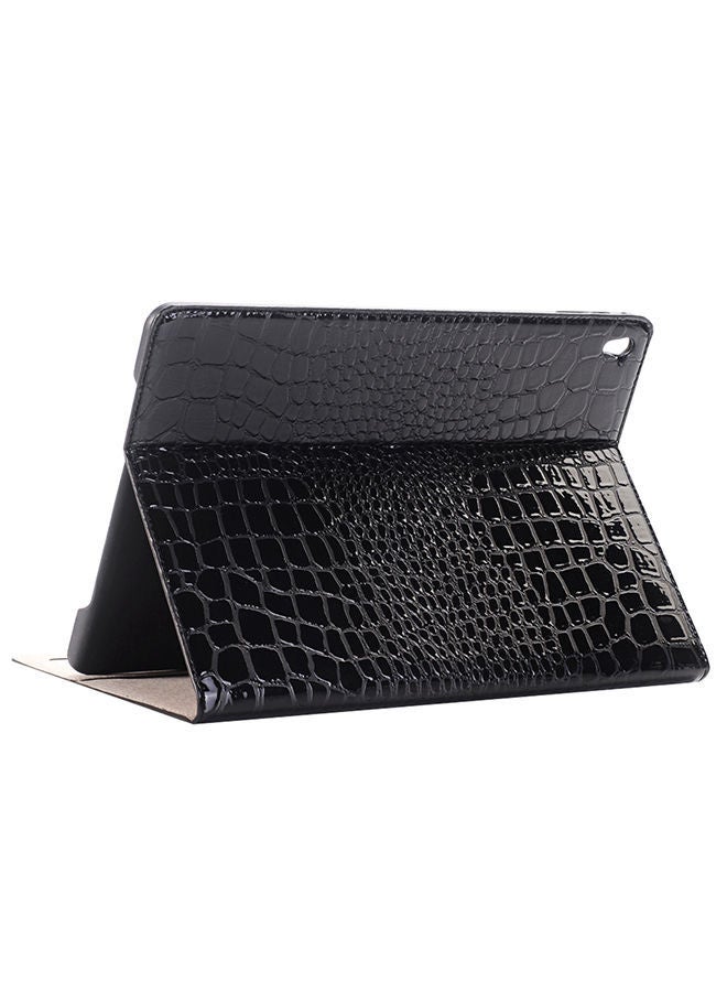 NIBEMINENT Crocodile Texture Horizontal Flip Leather For Apple iPad10.2 inchCover iPadPro 9.7 inch Black - Image 4