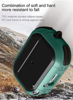 ELTRAZONE AirPods Pro Case Cover with Keychain Full Protective Shockproof Soft TPU Accessories Skin Compatible for Apple Airpods Pro Case for Women Men Girls Boys Front LED Visible  - Image 3