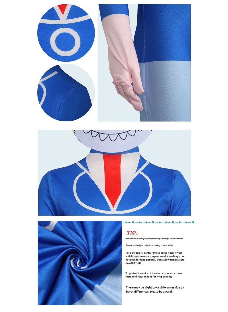 Labubu Role-Playing Costume Set - Classic Image Restoration, High-Quality Material, Suitable for Various Occasions (Size 150cm) - Image 3