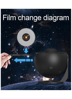 ARNOTEC Galaxy Projector Light with 12 Film Discs, Planetarium Star Projector, Starry Sky Night Light, Nebula/Moon/Celestial Galaxy Projector for Adults Kids Bedroom Decoration  - Image 4