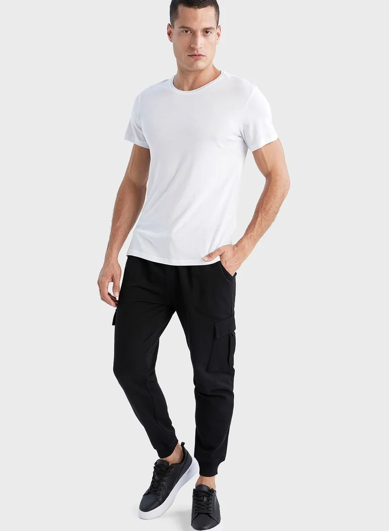 DeFacto Regular Fit Cargo Pocket Trousers