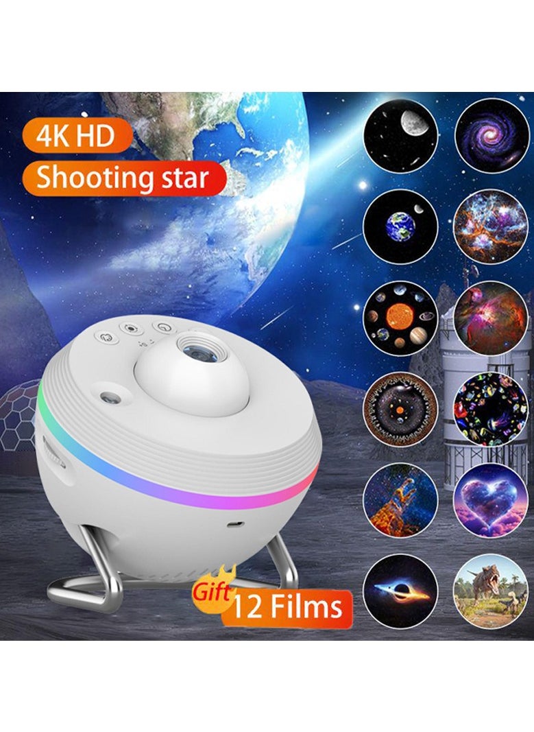 Galaxy Projector Hd Image Large Projection Area Bedroom Night Light Led Light Planetarium Projector