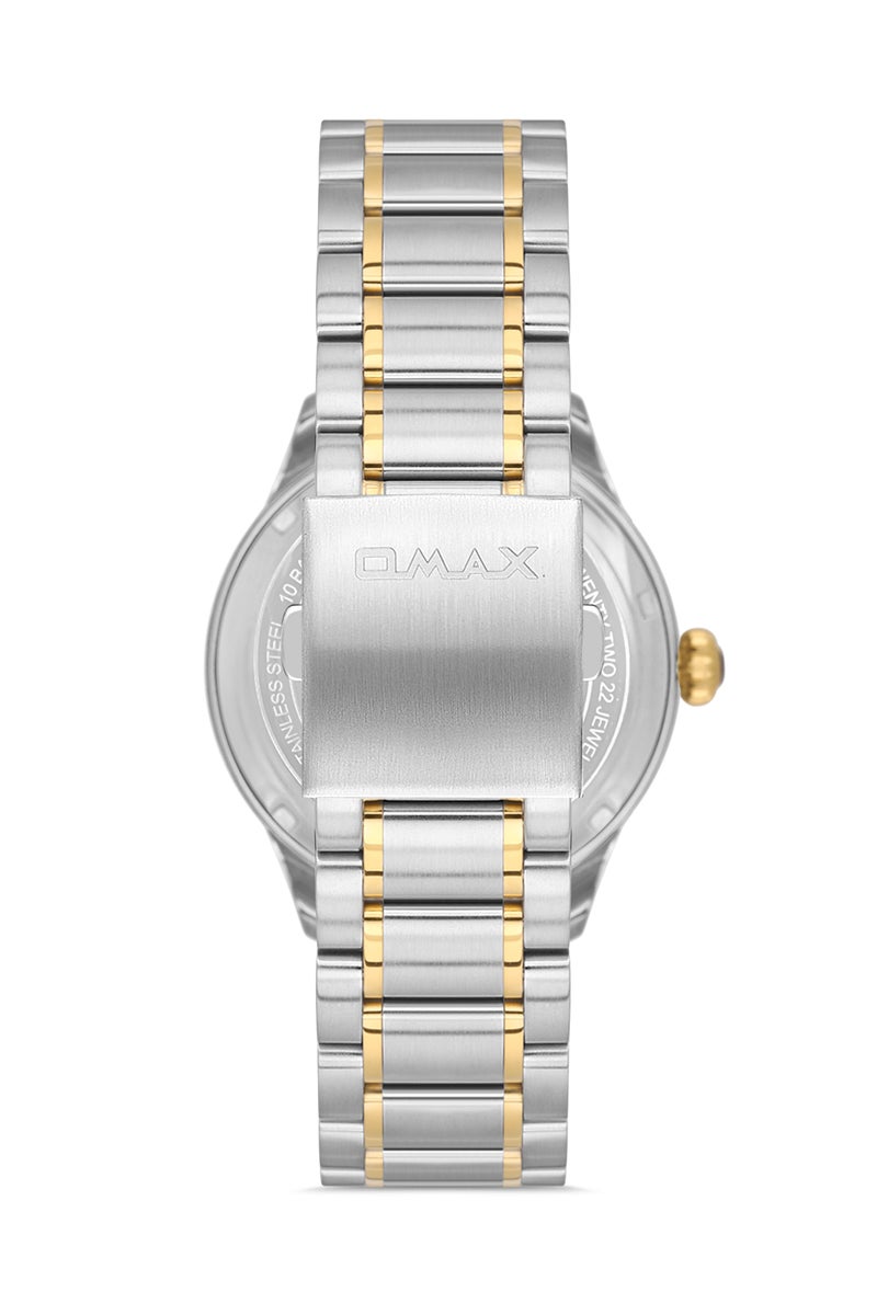 OMAX Men's Wrist-Watch | Analog | Stainless Steel Band | Elegant Design - Image 3