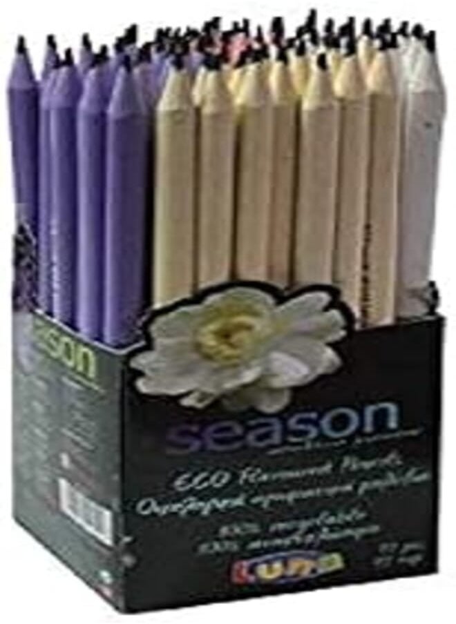 GELCY - Gelcy season scented colored graphite pencils 2hb pack of 72 pencils for kids and students - multi color - Image 1