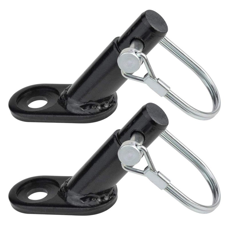 Fengek 2 Packs Bike Trailer Coupler, Fengek Bike Trailer Hitch Instep Attachment for Instep, Black - Image 1