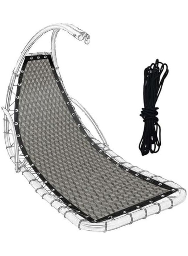 Gravity Chair Replacement Fabric Kits Diamond B Outdoor Textilene Hanging Swing Seat - Image 2