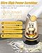 Qimedo Electric Spin Scrubber with Two Batteries Q2 Pro1500 RPM High Power Electric Scrubber for CleaningShower Cordless Cleaning Brush with Display for TubTileFloor Effortless Handle8 Brushes - Image 4