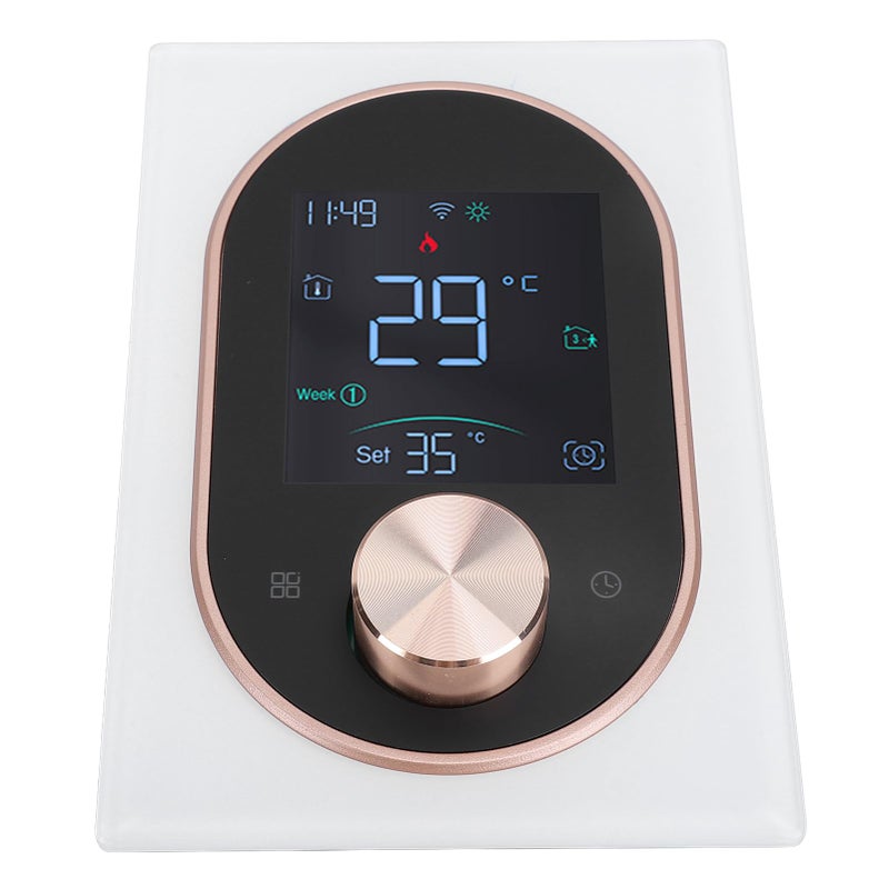 Smart Thermostat Model 3 With Color LCD Touchscreen And App Control For Home Office - Image 3