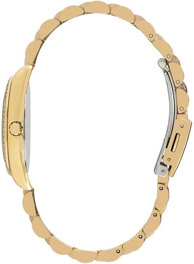 Lee Cooper ساعة لي كوبر النسائية بحركة كوارتز وشاشة تناظرية وحزام معدني - LC07478.220، فضية - Image 4