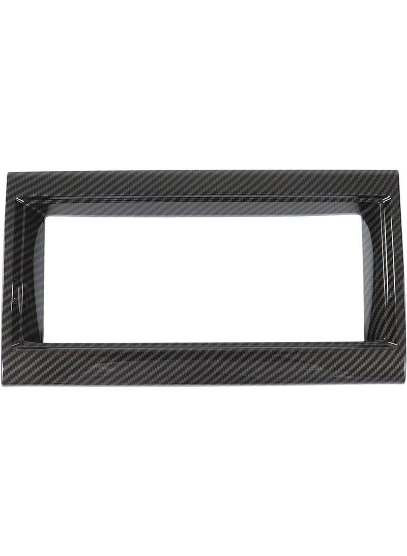 GGOOT Navigation Panel Frame Trim Fit for Rover Dsicovery L462 2017-2020, Center Console Navigation Panel Trim Carbon Fiber Style Interior Accessories Replacment - Image 1