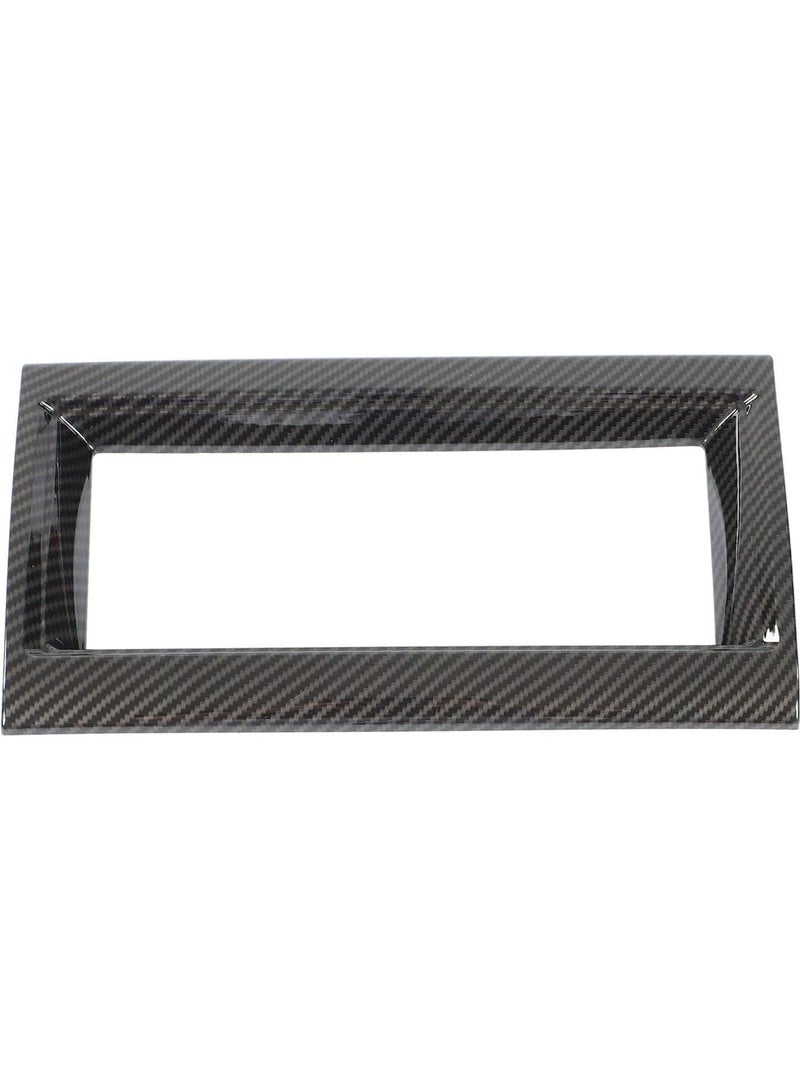 GGOOT Navigation Panel Frame Trim Fit for Rover Dsicovery L462 2017-2020, Center Console Navigation Panel Trim Carbon Fiber Style Interior Accessories Replacment - Image 5