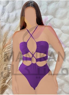MANIKAN One-Piece Bodysuit with Bold Cutouts and Crisscross Straps  - Image 5