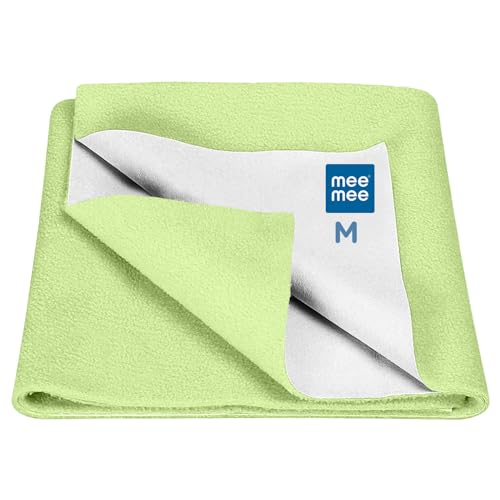 Mee Mee Breathable & Total Dry Sheet Protector Mat (Pista Green) - Image 1