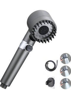 WENTCCION Shower Filter Shower Head,High Pressure Bathroom Accessories Set to Remove Chlorine and Impurities,Massages Scalp to Anti Hairfall and Dry Skin, with Shower Hose and Shower Holder  - Image 1
