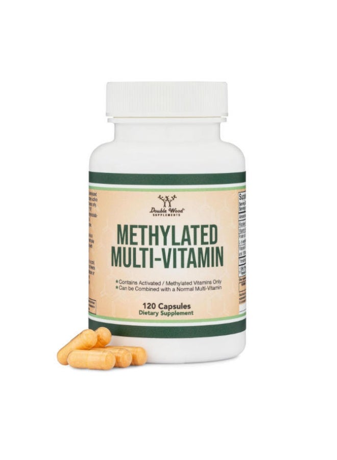 Double Wood Methylated Multivitamin 120 Capsules: Active and Easily Absorbed, Precisely Supplementing the Body's Nutritional Needs - Image 1
