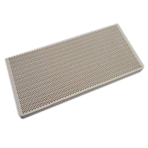 Meter Star High Effeciency Gas Heater Parts Burning Ceramic Plate 6.89inx2.96inx0.55in Honeycomb Infrared Burner Replacement - Image 5