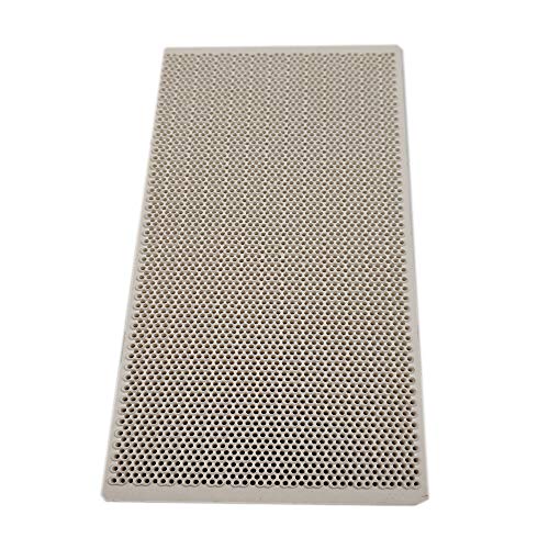 Meter Star High Effeciency Gas Heater Parts Burning Ceramic Plate 6.89inx2.96inx0.55in Honeycomb Infrared Burner Replacement - Image 4