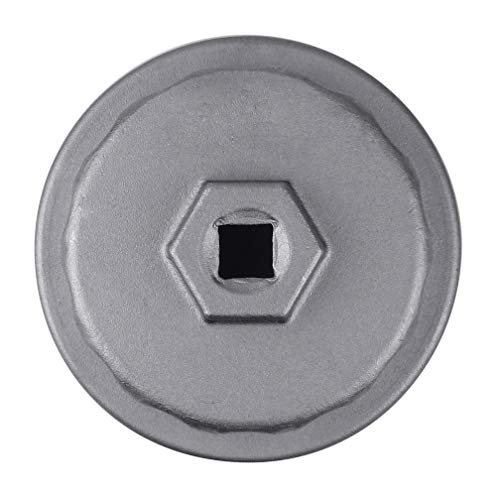 Ibetter Heavy Duty Oil Filter Wrench for Toyota,Lexus,RAV4,Camry,Tundra, Highlander, Sienna and More-Cup Style Oil Filter Cap Removal Socket Tool for 2.5-5.7L Engine with 64mm Cartridge Style Oil Filter - Image 5