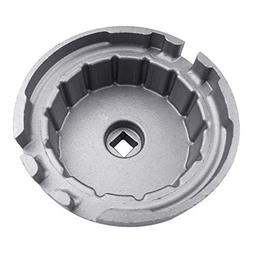 Ibetter Heavy Duty Oil Filter Wrench for Toyota,Lexus,RAV4,Camry,Tundra, Highlander, Sienna and More-Cup Style Oil Filter Cap Removal Socket Tool for 2.5-5.7L Engine with 64mm Cartridge Style Oil Filter - Image 3