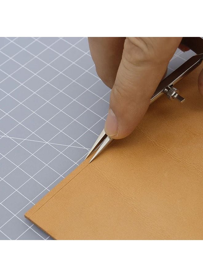 Threaded Locking Bevel Gauge 2 Adjustable Stainless Steel Marking Tool For DIY Crafts - Image 2