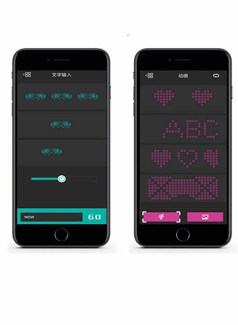 Customizable LED Light Up Glasses for Masquerade, Carnival, Night Clubs & Music Festivals - Perfect Party Favors! - Image 5