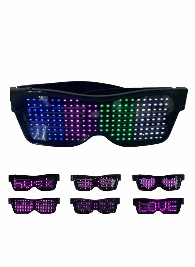 Customizable LED Light Up Glasses for Masquerade, Carnival, Night Clubs & Music Festivals - Perfect Party Favors! - Image 1