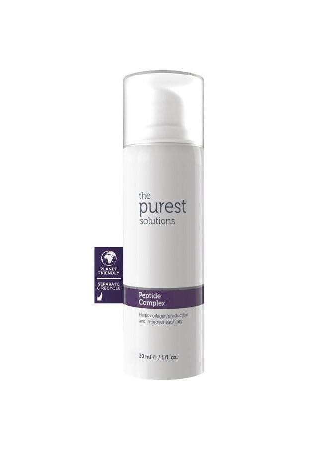 the purest solutions - Peptide Complex Serum - Skin Rejuvenation & Anti-Aging Care - Supports the Collagen Fiber Network - Anti-Wrinkle Effect - Vegan | Cruelty Free | Eco Friendly (1 fl. oz) - Image 1