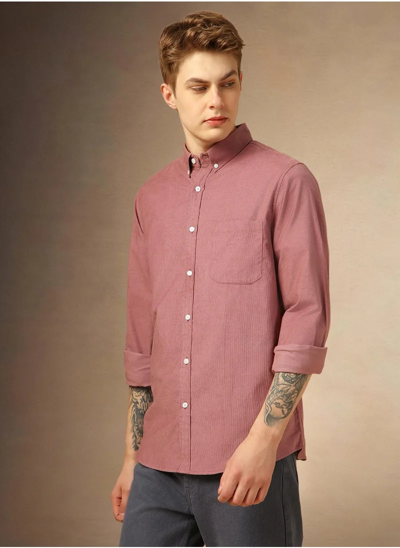 دينيس لينغو Pink Shirt For Men For Men