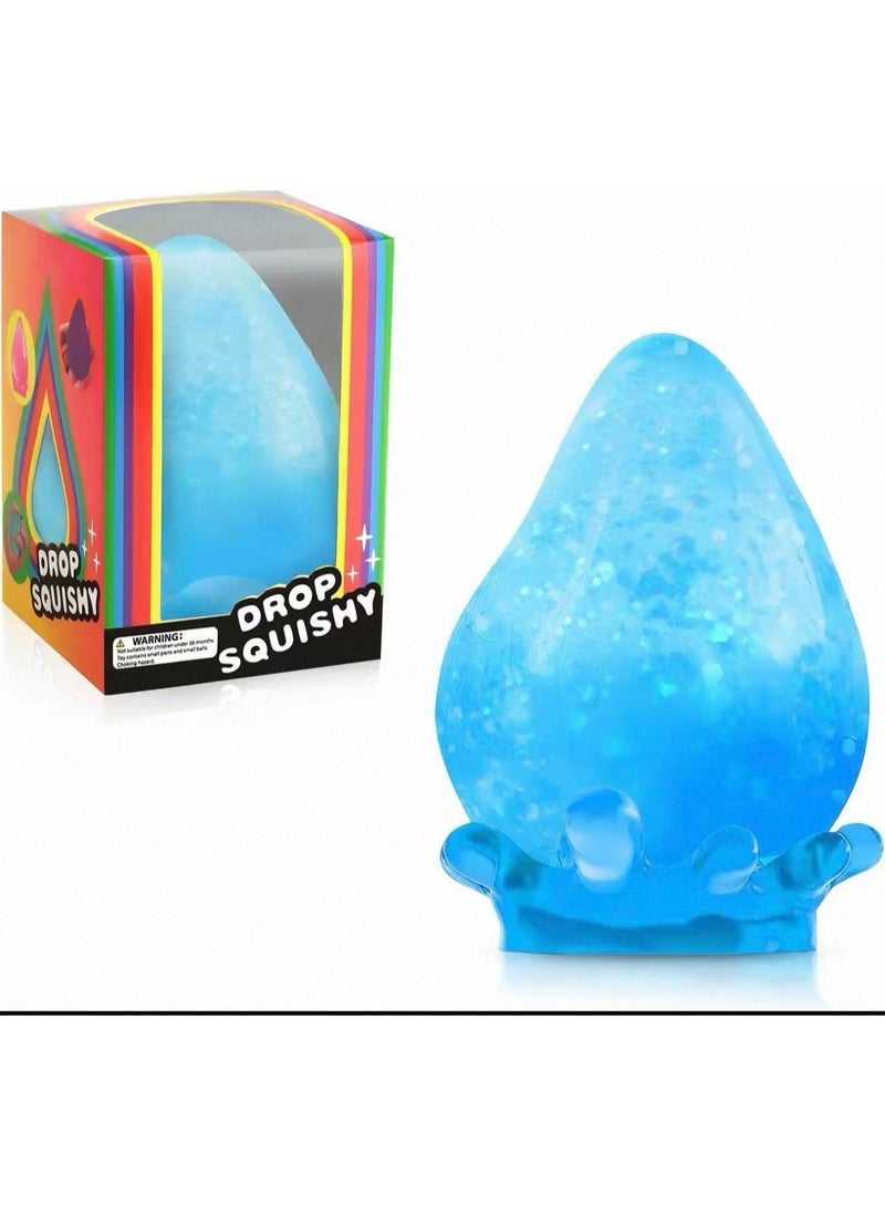 Dream Drop - Sensory Squeeze Toy with Dreamy Smooth Squeeze - 3 Tall - Color May Vary (Pack of 1) - Image 1
