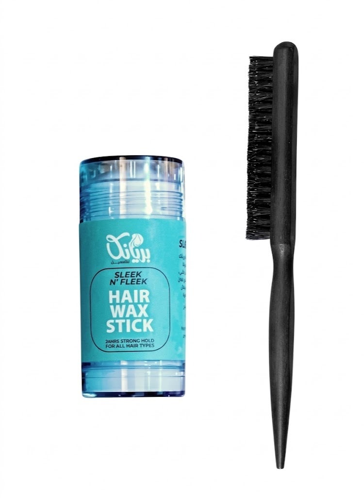 Priyanka Hair wax stick for hair styling with a hairbrush - Image 1