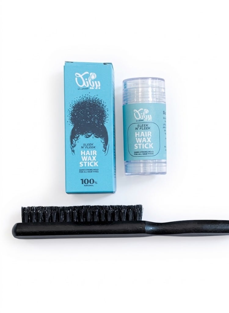 Priyanka Hair wax stick for hair styling with a hairbrush - Image 3