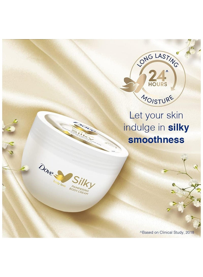 Dove Nourishing Body Care Silky Pampering -300ml - Image 3