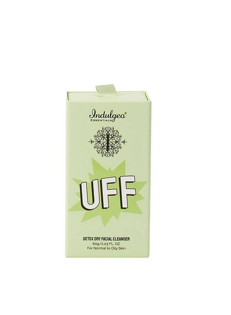INDULGEO ESSENTIALS Uff Detox Dry Facial Cleanser 60 Gm - Image 2