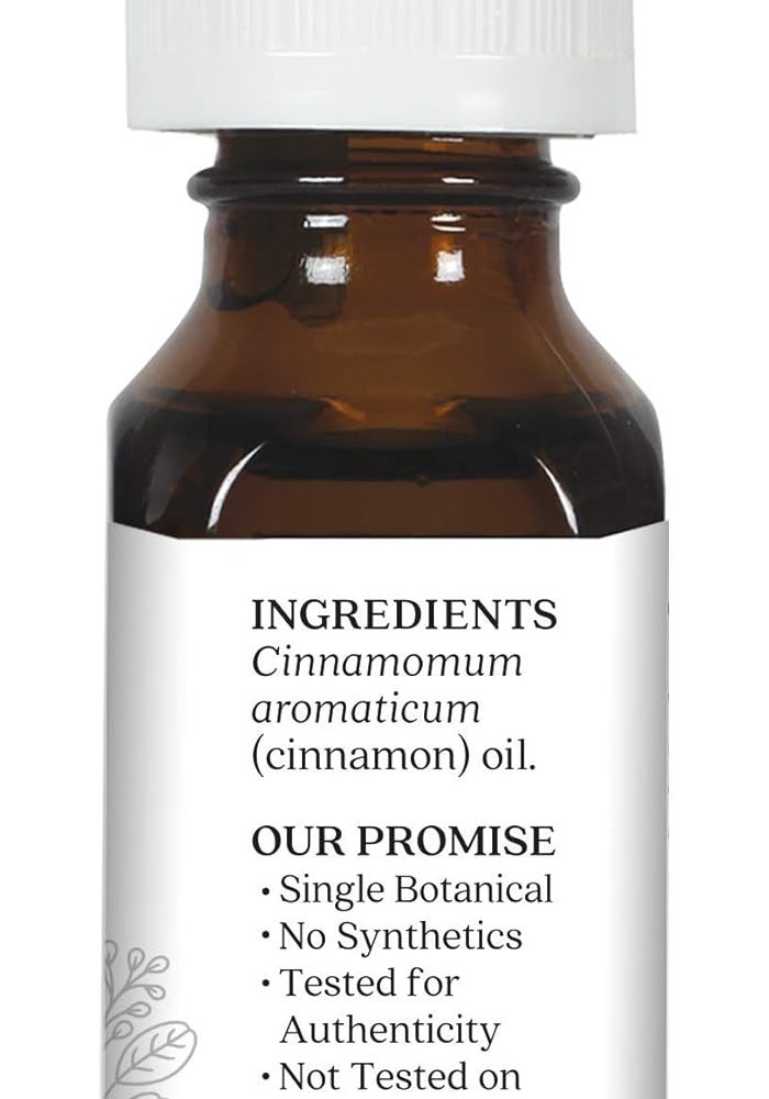 Aura Cacia Pure Essential Oil Cassia Bark - 0.5 fl oz (15 mL) - Energizing and Warming Aroma - Image 2