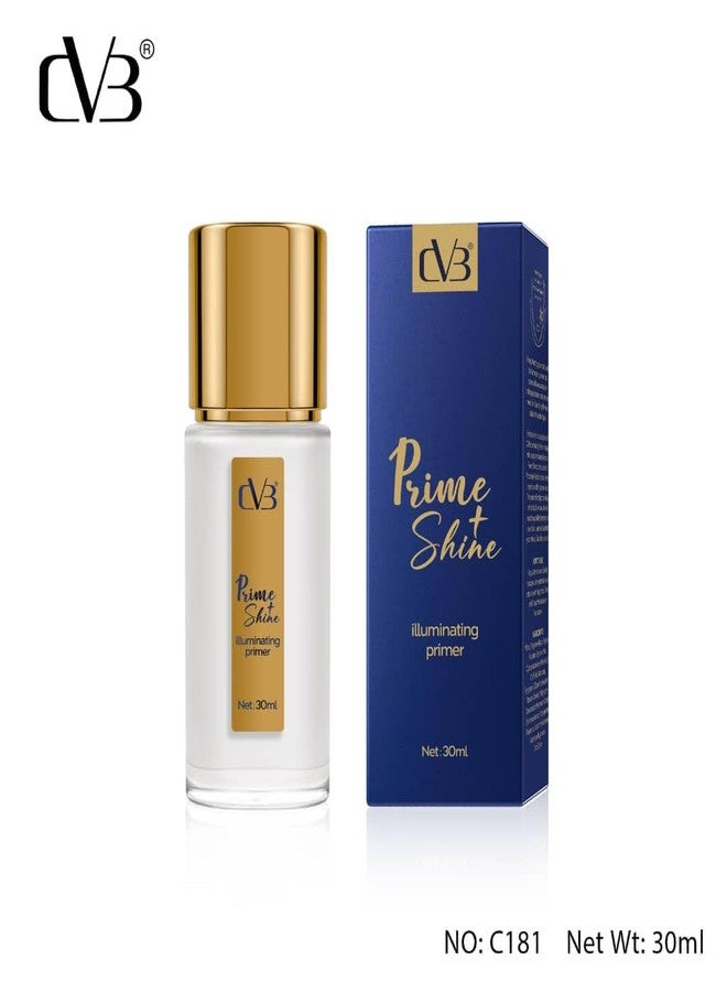 CVB Prime Shine Illuminating Primer C181 | Lightweight, Pore-Minimizing Makeup Base for Smooth & Radiant Skin | Long-Lasting, Hydrating Face Primer for All Skin Types - Image 5