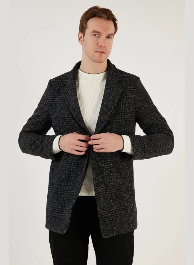 Buratti  Buratti Slim Fit Single Vent Button-Down Lined Cashmere Coat Men's COAT 5840110E for Men | Best Price UAE