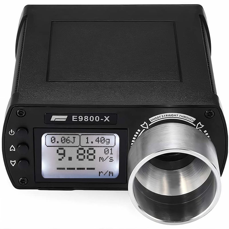 ACTIONUNION كرونوغراف هوائي لاختبار السرعة عالي القوة (أسود) - Image 1