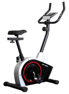 Sky Land Upright Magnetic Exercise Bike | Home Gym Cardio Cycling Machine | 8-Level Resistance, 5Kg 2-Way Flywheel, Digital Display & Pulse Sensors, Adjustable Seat, FitShow App – EM-1570  - Image 1