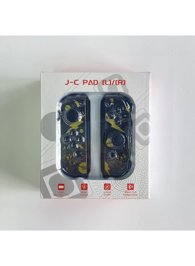 Joycon Game Handle Left And Right Separation Handle Wireless Bluetooth Belt Wake-up With Hand Rope Switch Handle Cross-border-Product Color:Lightning Pickup Truck (without Hand Strap)  - Image 1
