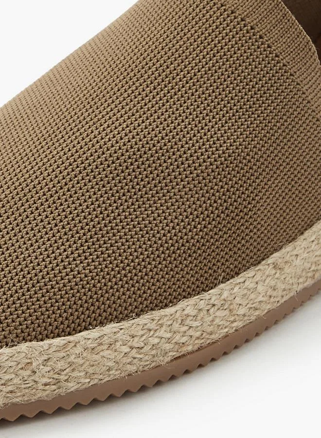 Peppermint BEIGE Men Slip-On Espadrille Shoes for Men | Best Price UAE
