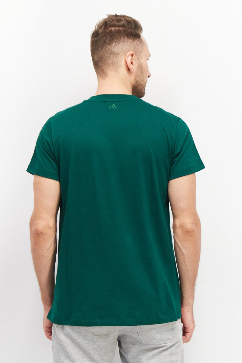 Adidas x Ivy Park Men Sportswear Fit Embroidered T-Shirt, Green - Image 2