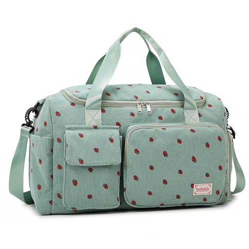 TESAFNG Small Gym Bags for Women, Travel Duffle Bag with Shoes Compartment, 4 in 1 Carry on Weekender Overnight Bag with Dry Wet Separated Pocket, Sport Gym Tote Bag for Yoga, Dance, Swimming, Workout, Ballet - Image 1
