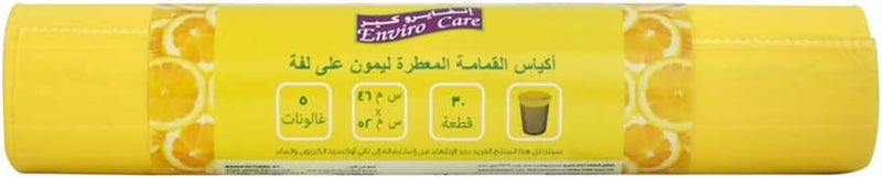 Enviro Care Lemon Scented Garbage Bags - 30 Count - Image 2