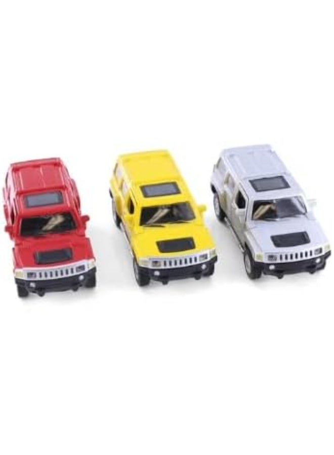 MSZ Hummer H3-Ford GT-Chevrolet Camaro SS Die-Cast 1:43 Scale 3-Pack 67201