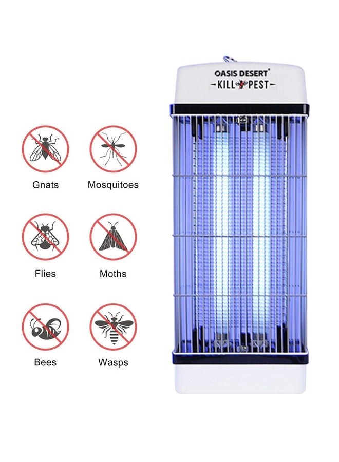 OASIS DESERT 15W Double Tube Flying Bug Killer - The Best Exterminator - Mosquito And Fly Traps - For Indoor And Outdoor Use - Kills Flying Insects - Image 2