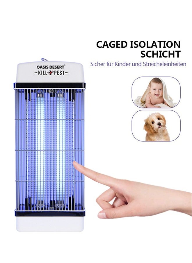 OASIS DESERT 15W Double Tube Flying Bug Killer - The Best Exterminator - Mosquito And Fly Traps - For Indoor And Outdoor Use - Kills Flying Insects - Image 4