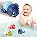 TOHIBEE Bath Toys for Toddlers 13 Year Old Boys GiftsSwimming Turtle Bath Toys Floating Windup Bathtub Toys for Baby Toddler Pool Water Toys for 1 2 3 4 Year Old Boys Girls Gifts - Image 3