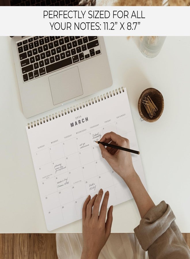 ZICOTO Beautiful 2026-2027 Monthly Planner and Calendar Book - Modern To Do List Notebook That Easily Organizes Your Tasks to Boost Productivity - Runs From March 2026 Until December 2027 - Image 4